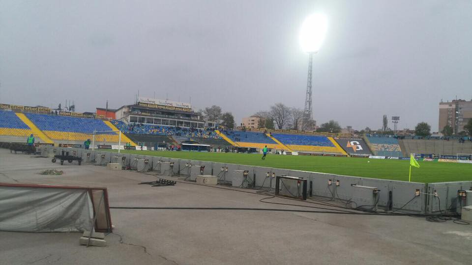 Пожарна охрана на футболен мач - Левски - Дунав - 23.04.2017 г.