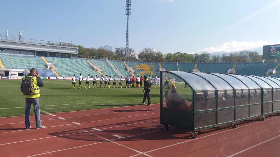 Пожарна охрана на футболен мач - Славия - Ботев (Пловдив) - 22.04.2017 г.