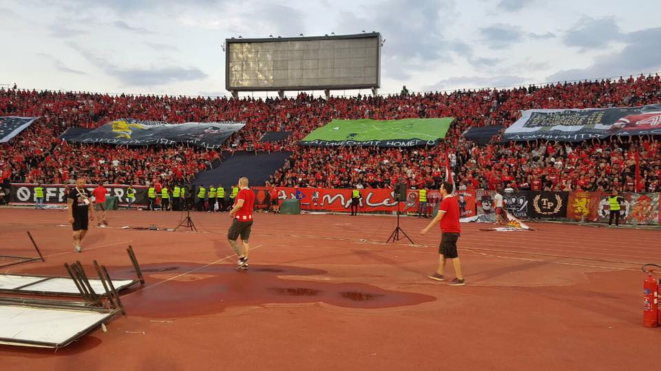 Пожарна Охрана на футболен мач ЦСКА - Лудогорец - 05.05.2018 г.