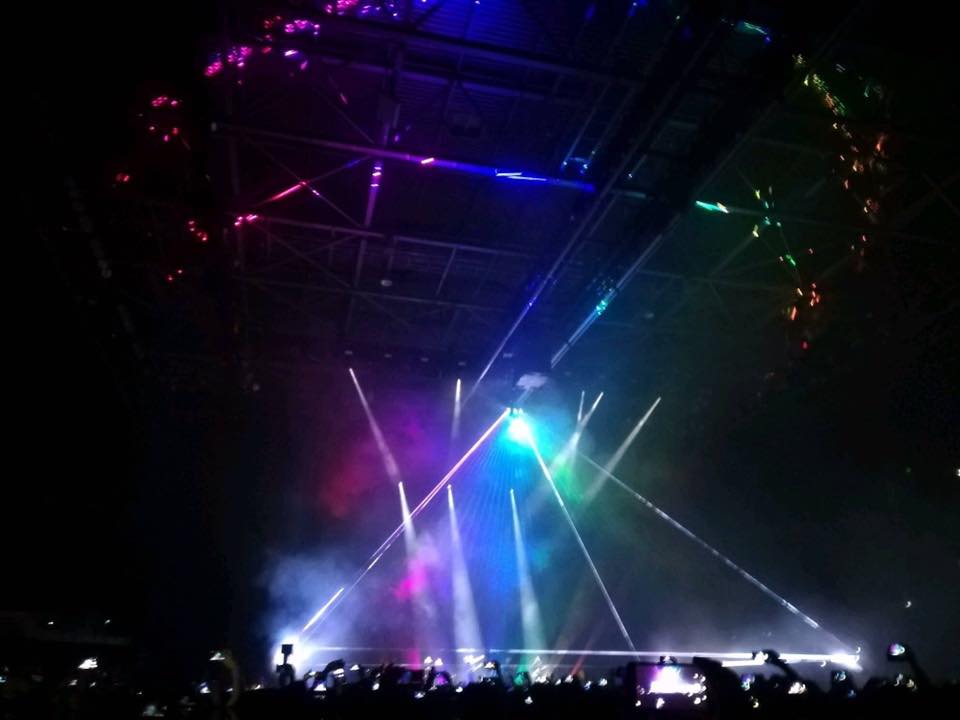 Пожарна охрана на концерт на Roger Waters в зала 