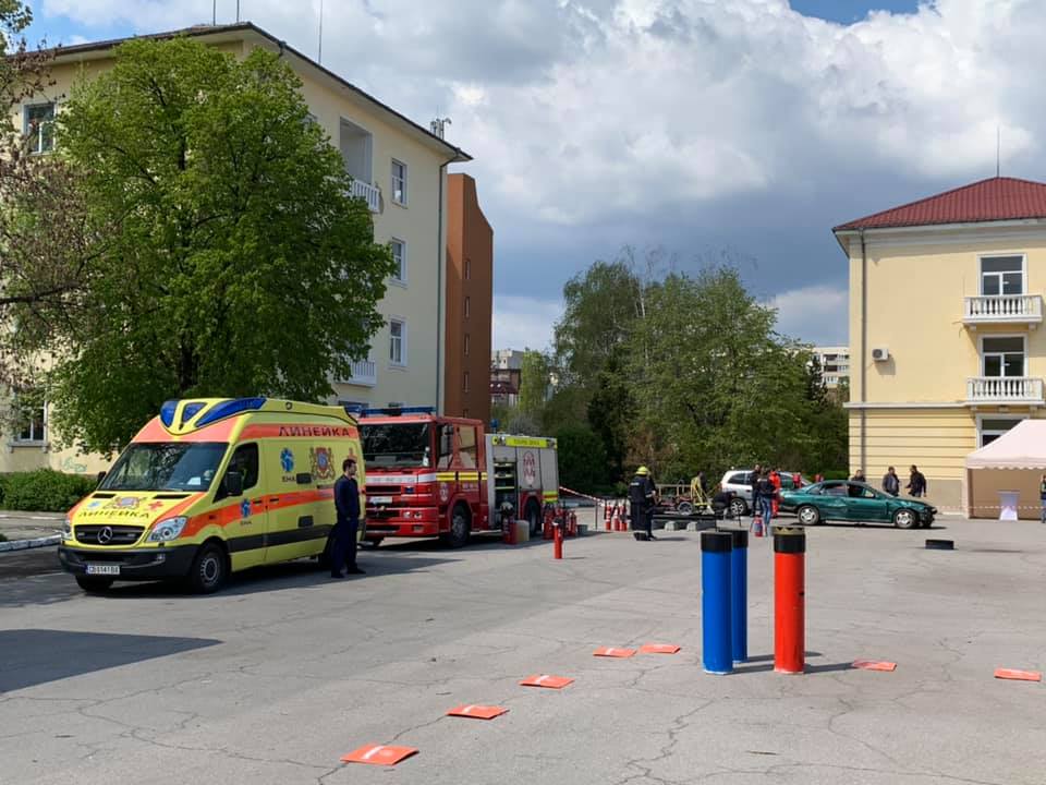 Пожарна охрана на състезание - 