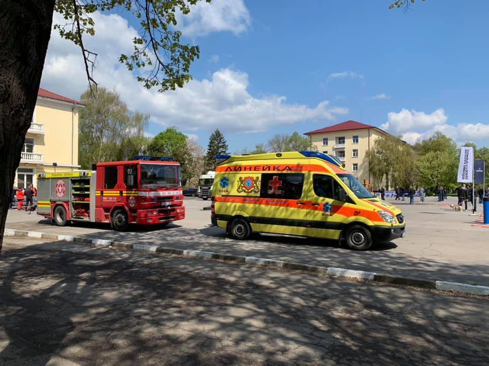 Пожарна охрана на състезание - 