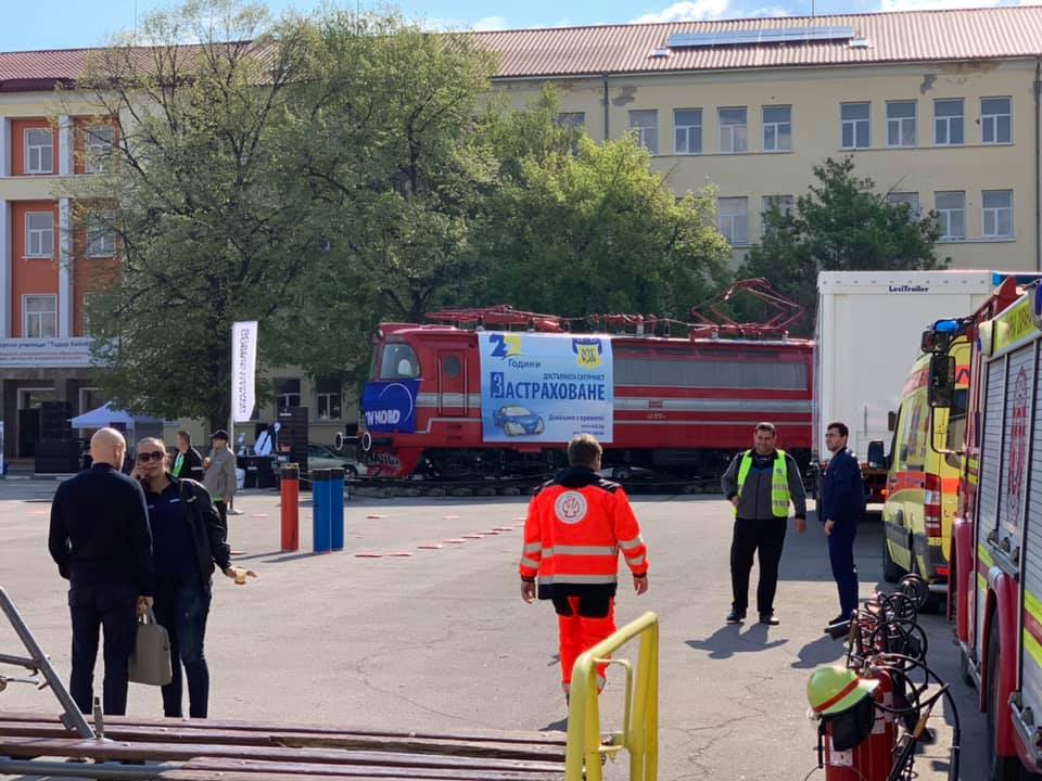 Пожарна охрана на състезание - 