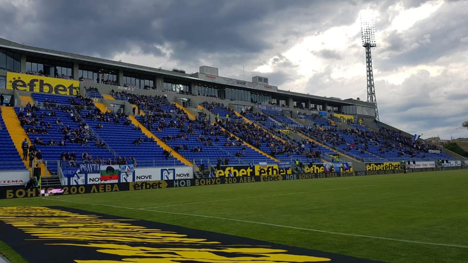 Пожарна охрана на футболен мач - Левски - Черно море - 12.05.2019 г.
