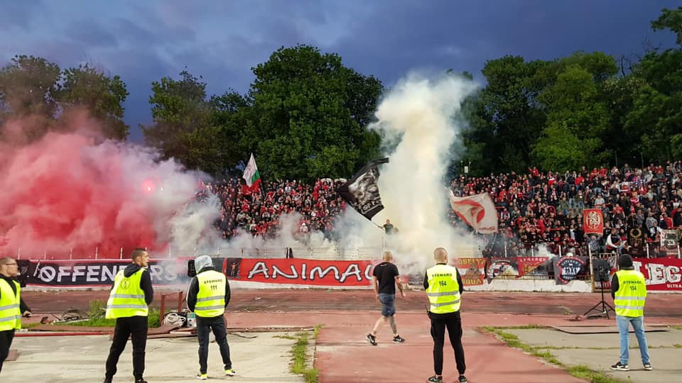 Пожарна Охрана на футболен мач - ЦСКА - Ботев (Пловдив) - 24.05.2019 г.