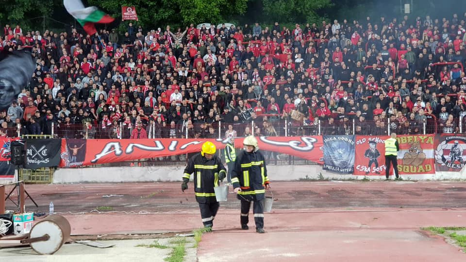 Пожарна Охрана на футболен мач - ЦСКА - Ботев (Пловдив) - 24.05.2019 г.