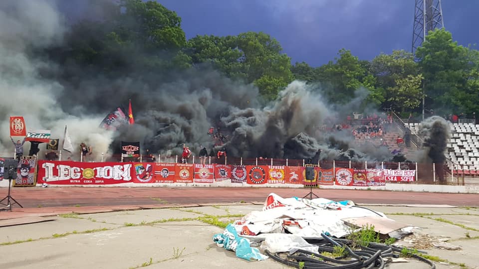 Пожарна Охрана на футболен мач - ЦСКА - Ботев (Пловдив) - 24.05.2019 г.