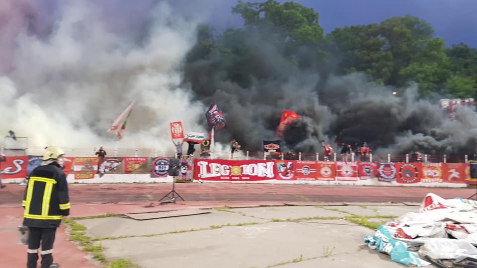 Пожарна Охрана на футболен мач - ЦСКА - Ботев (Пловдив) - 24.05.2019 г.