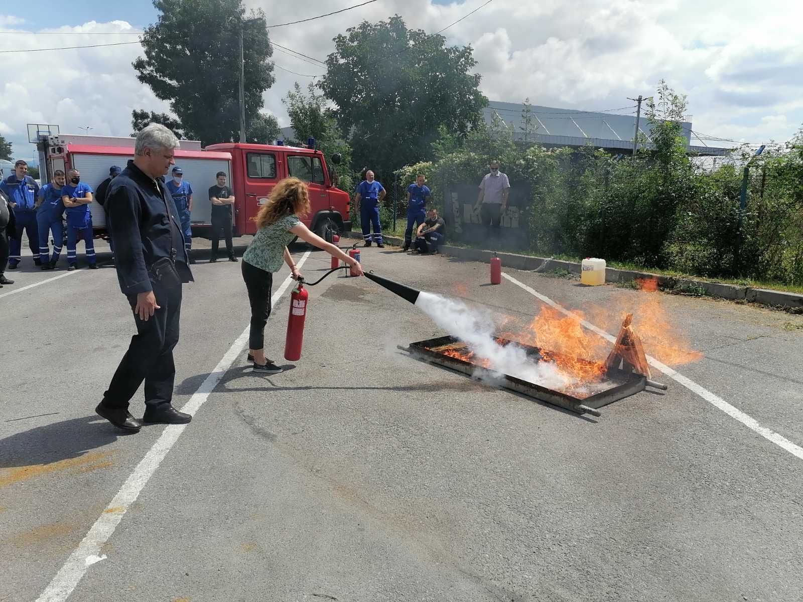 Обучение по пожарна безопасност на фирма 