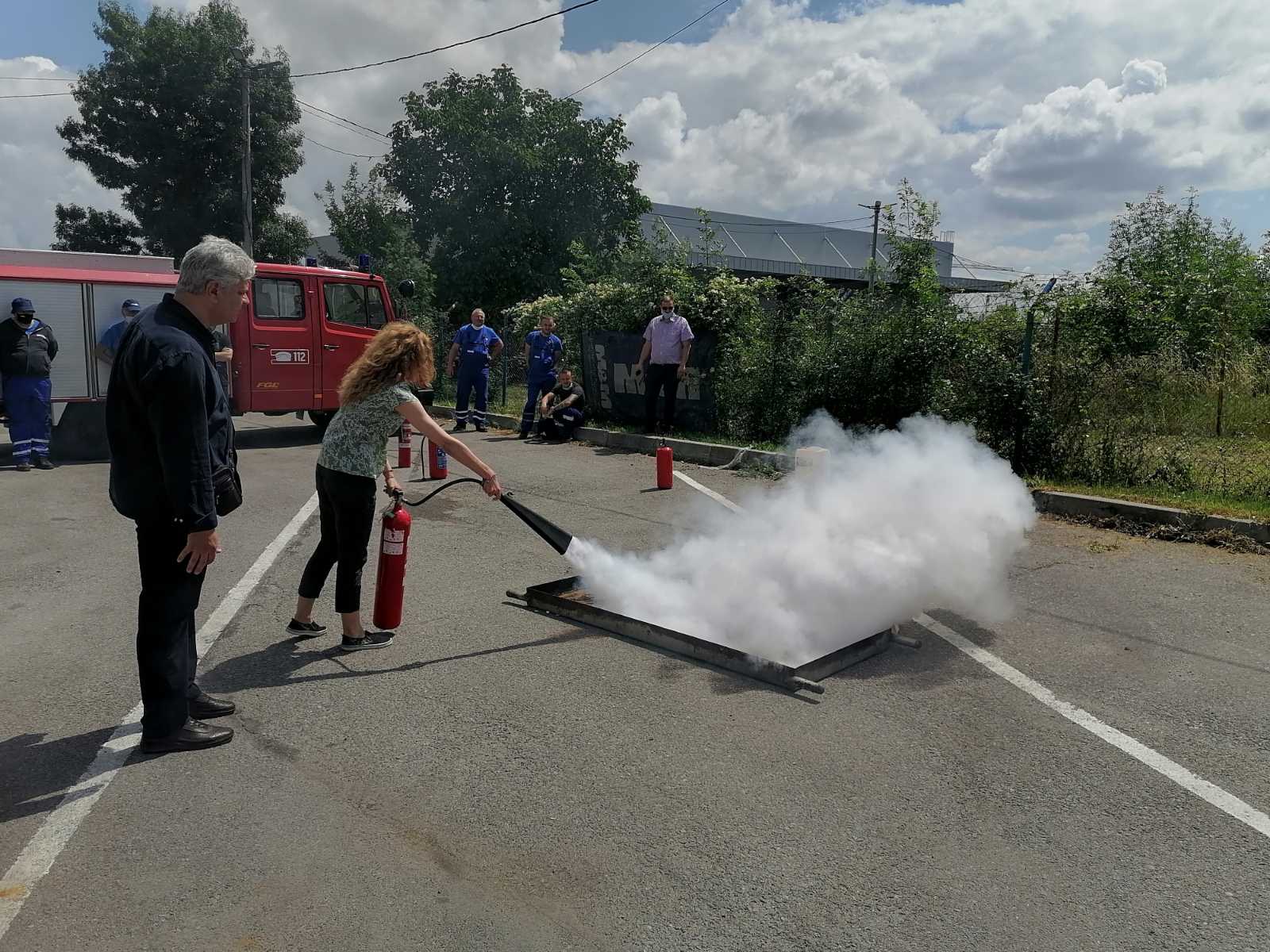 Обучение по пожарна безопасност на фирма 