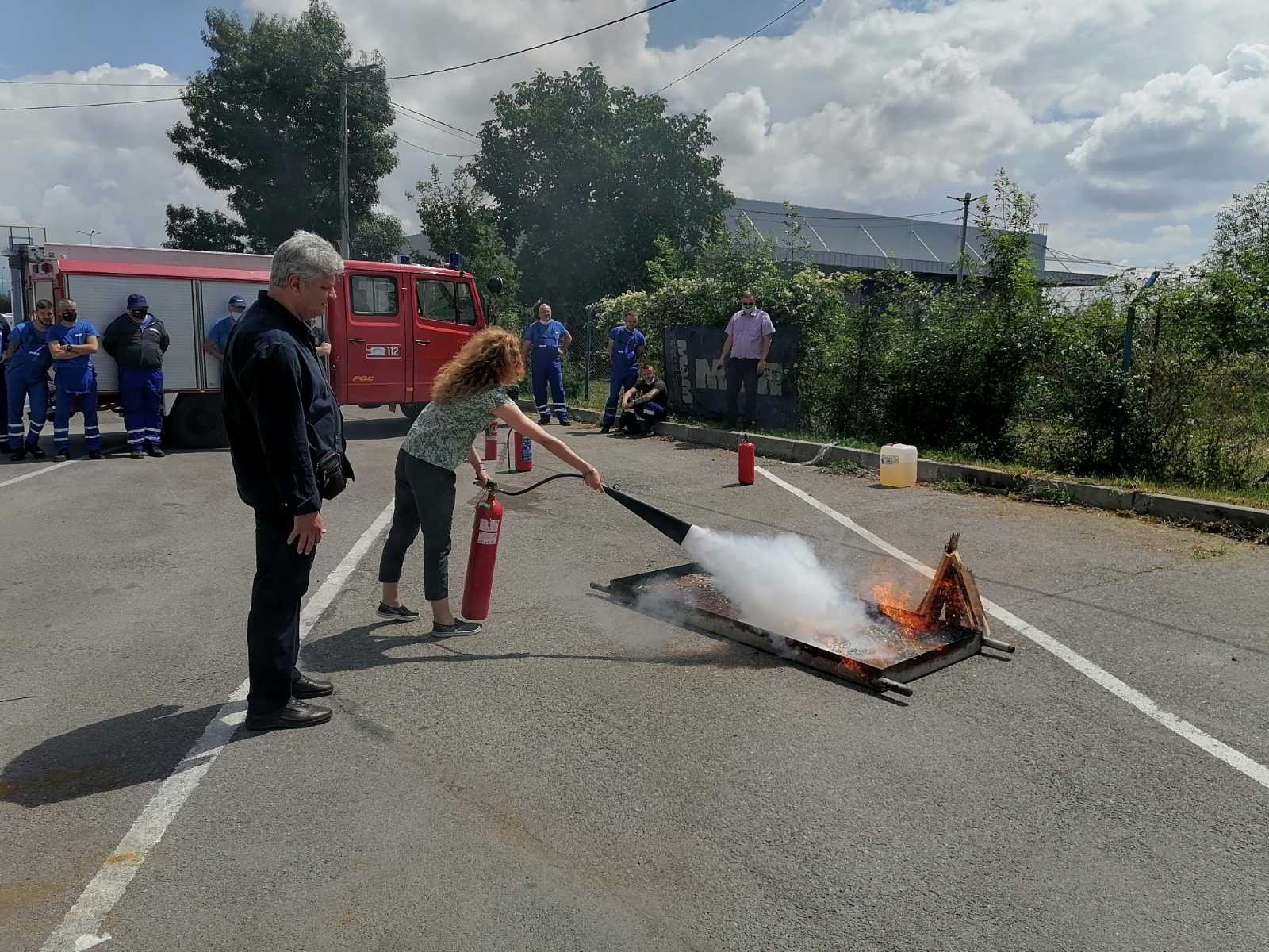 Обучение по пожарна безопасност на фирма 