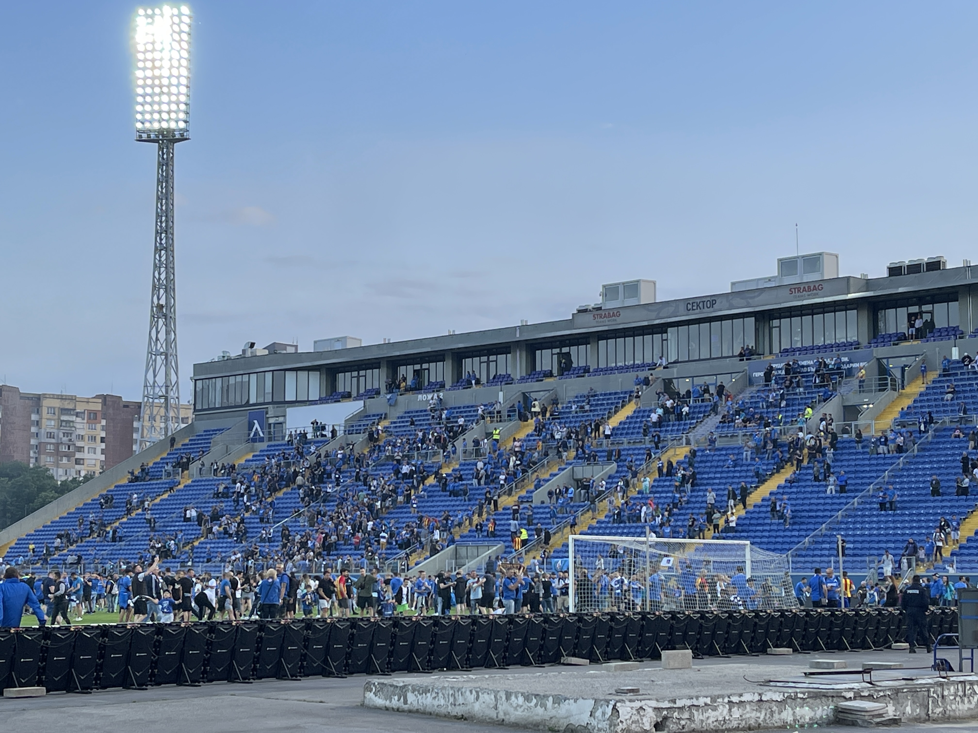 Пожарна охрана на футболен мач по повод 108-я рожден ден на ФК Левски - 24.05.2022 г.