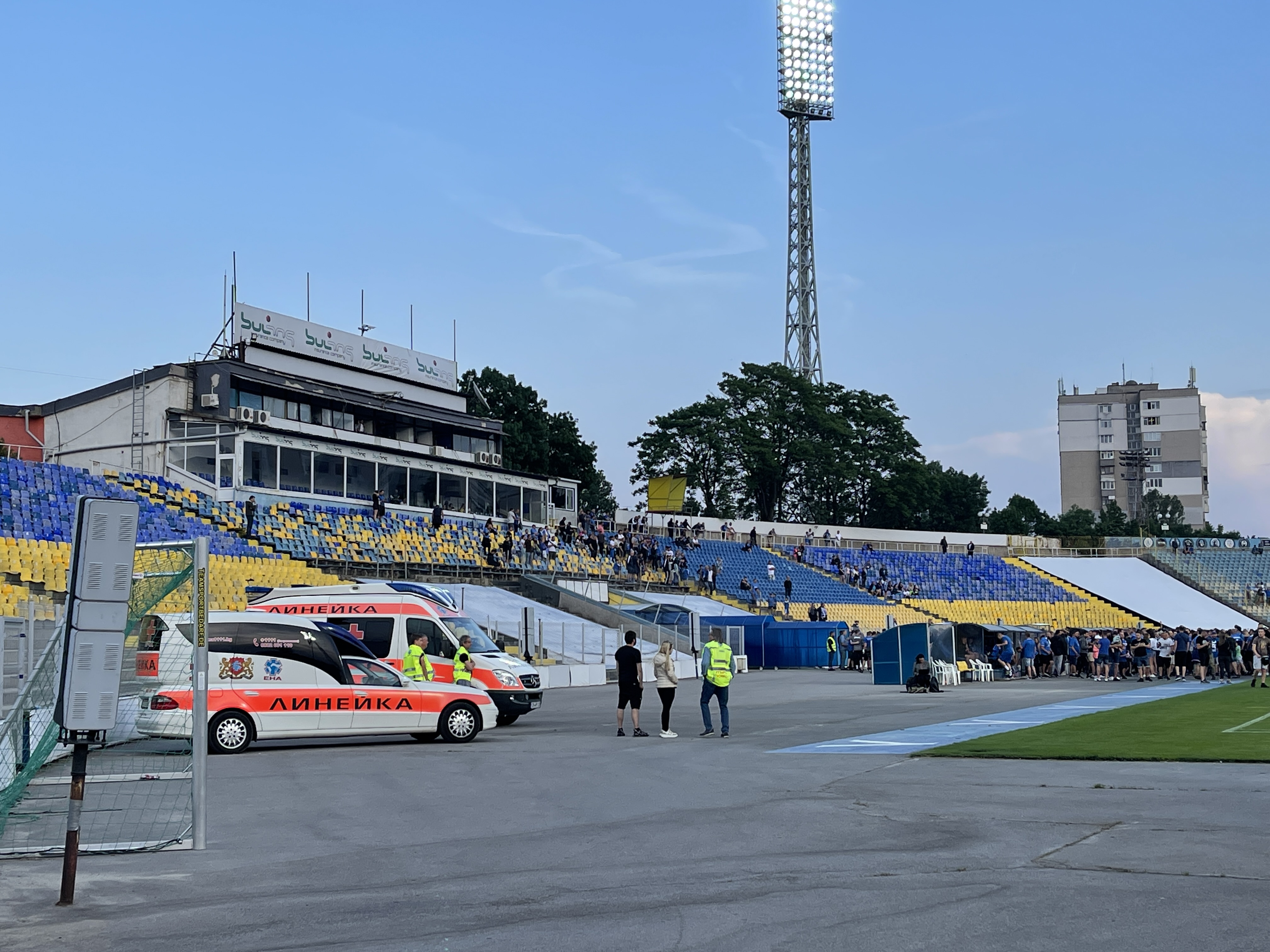 Пожарна охрана на футболен мач по повод 108-я рожден ден на ФК Левски - 24.05.2022 г.