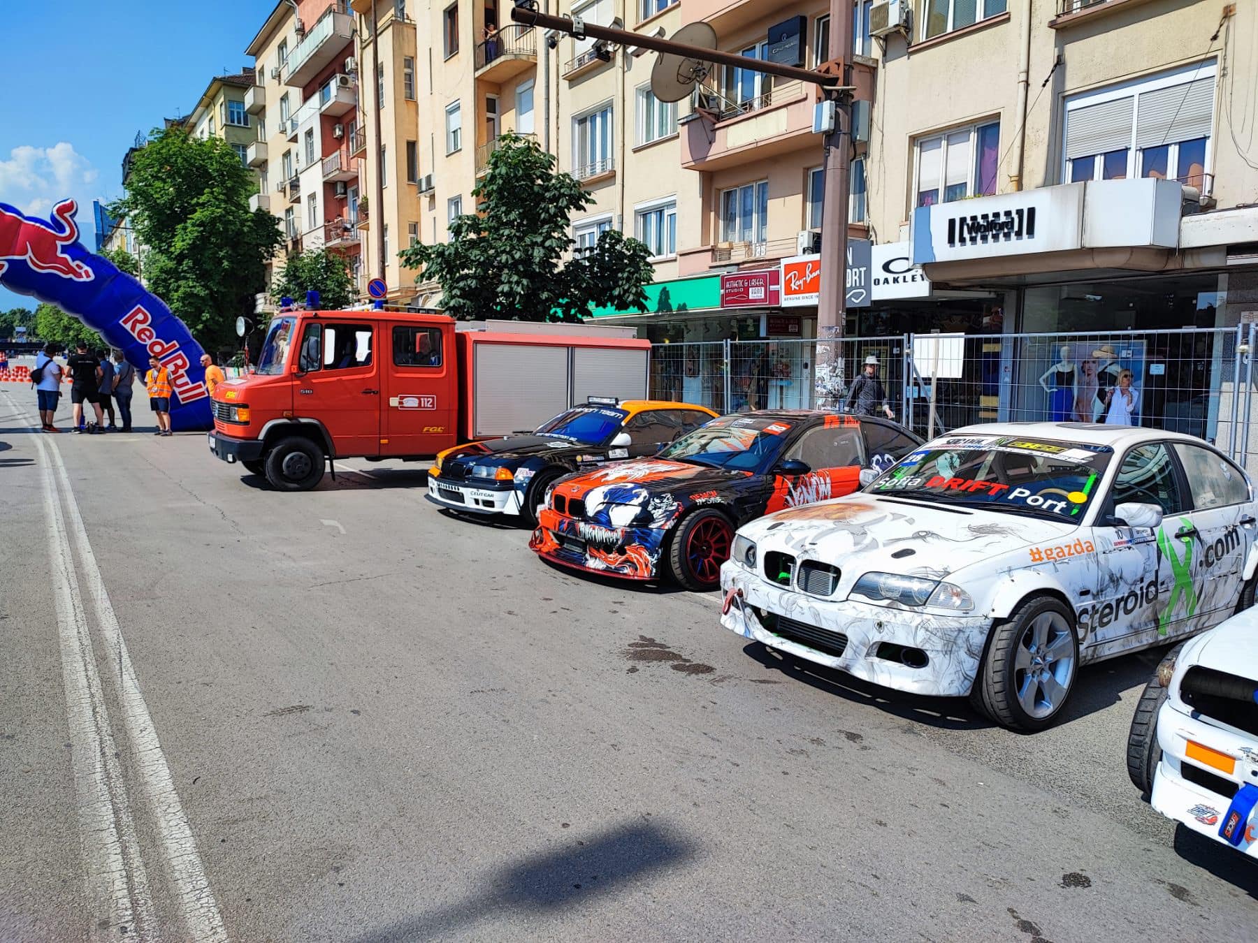 Пожарна охрана на Red Bull Car Park Drift - 24.06.2023 г.