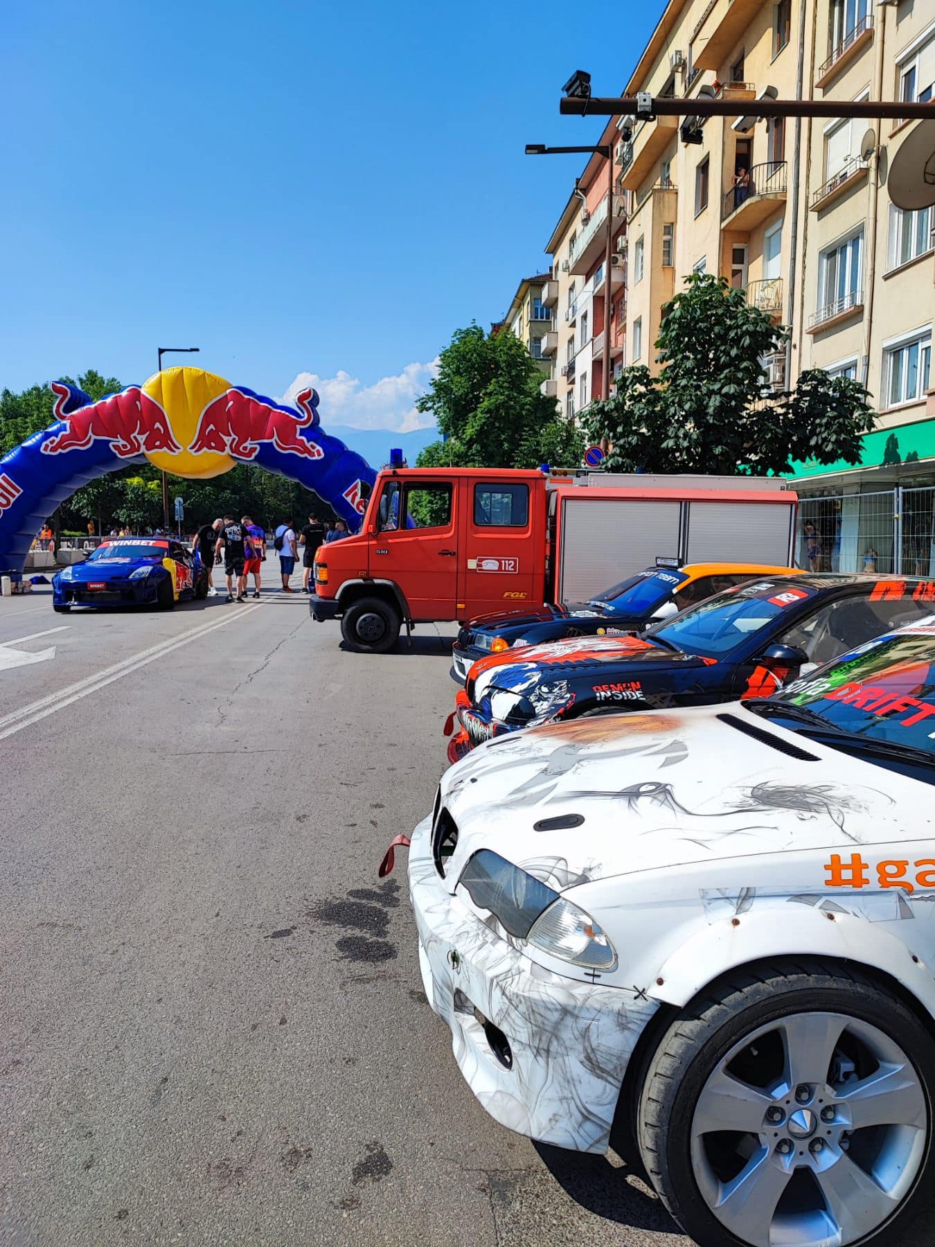 Пожарна охрана на Red Bull Car Park Drift - 24.06.2023 г.