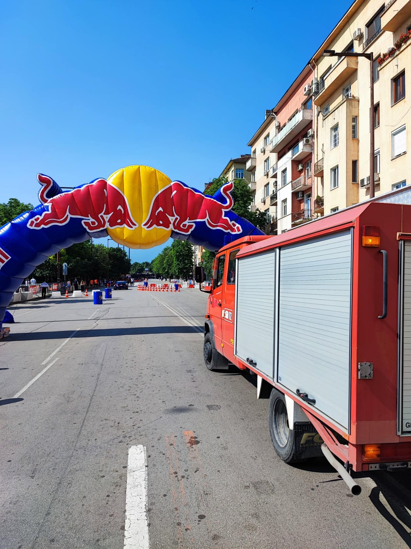 Пожарна охрана на Red Bull Car Park Drift - 24.06.2023 г.