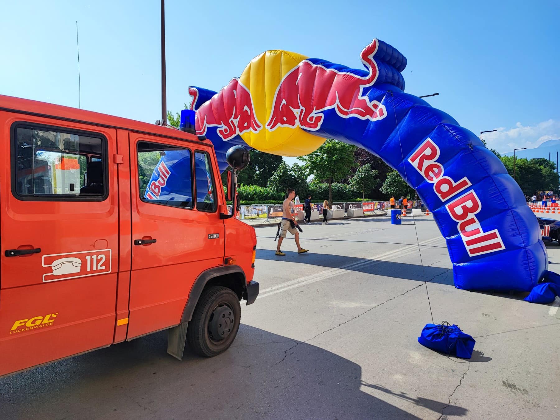 Пожарна охрана на Red Bull Car Park Drift - 24.06.2023 г.