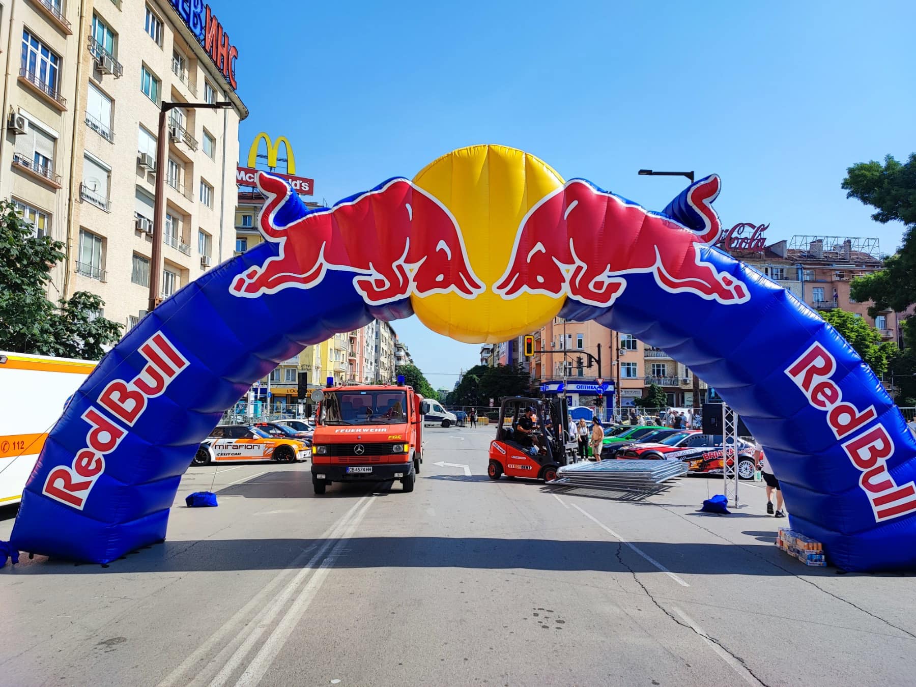 Пожарна охрана на Red Bull Car Park Drift - 24.06.2023 г.