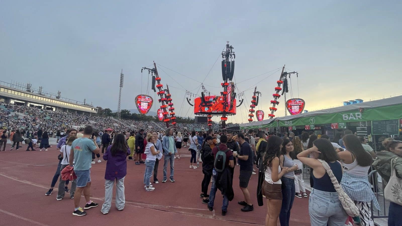 Пожарна Охрана на концерт на Ed Sheeran - 31.08.2024 г.