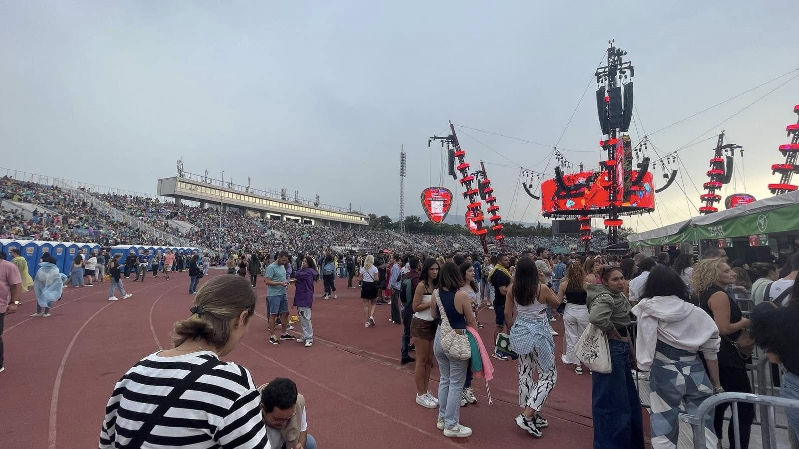 Пожарна Охрана на концерт на Ed Sheeran - 31.08.2024 г.