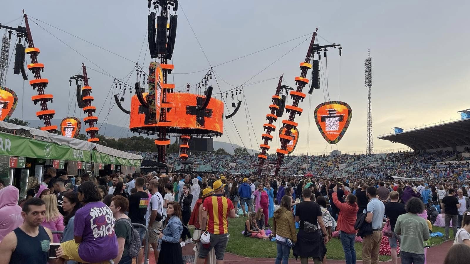 Пожарна Охрана на концерт на Ed Sheeran - 31.08.2024 г.