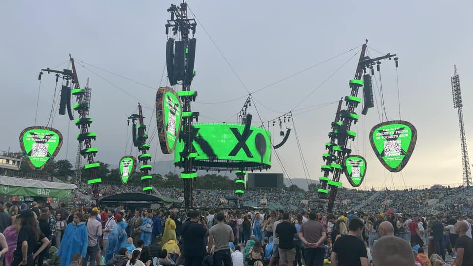 Пожарна Охрана на концерт на Ed Sheeran - 31.08.2024 г.