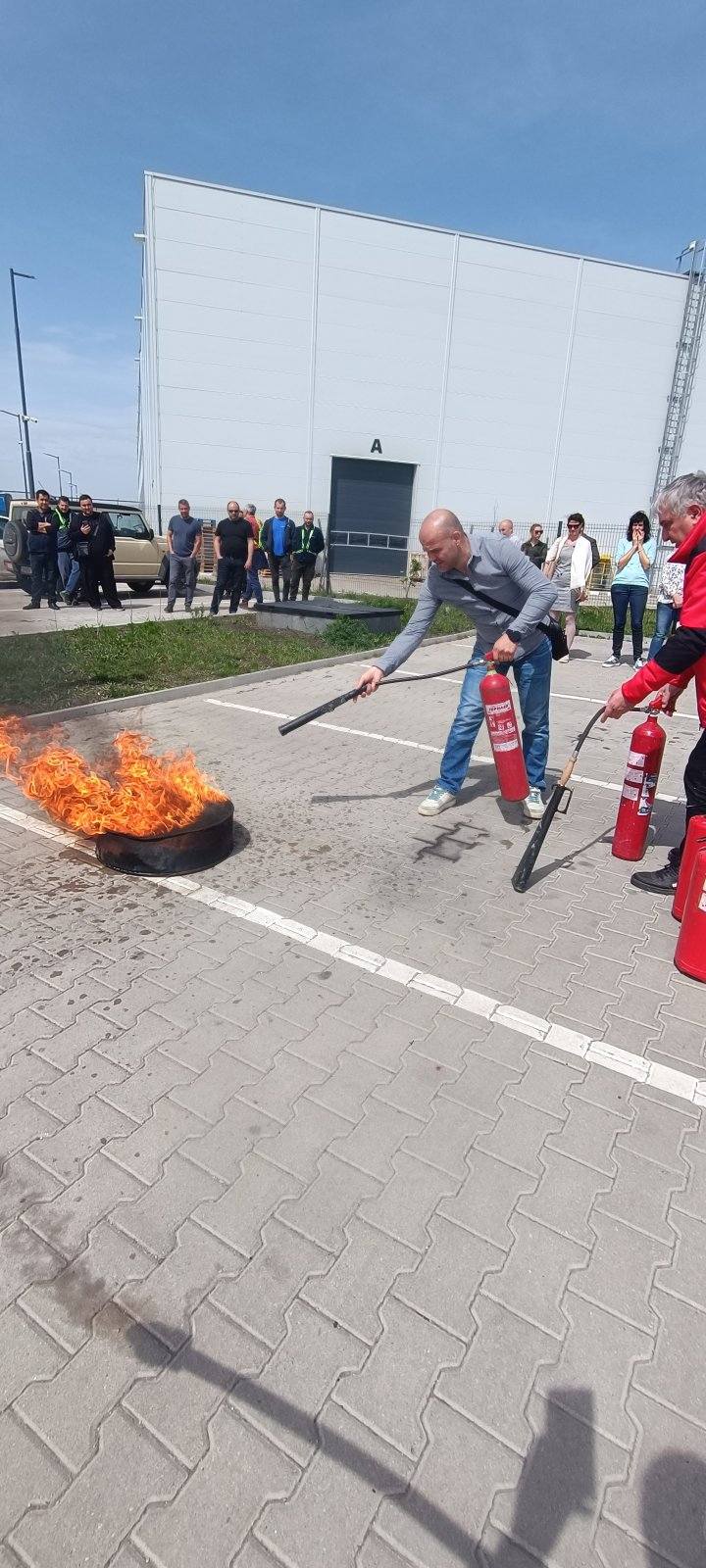 Обучение по пожарна безопасност на фирма 
