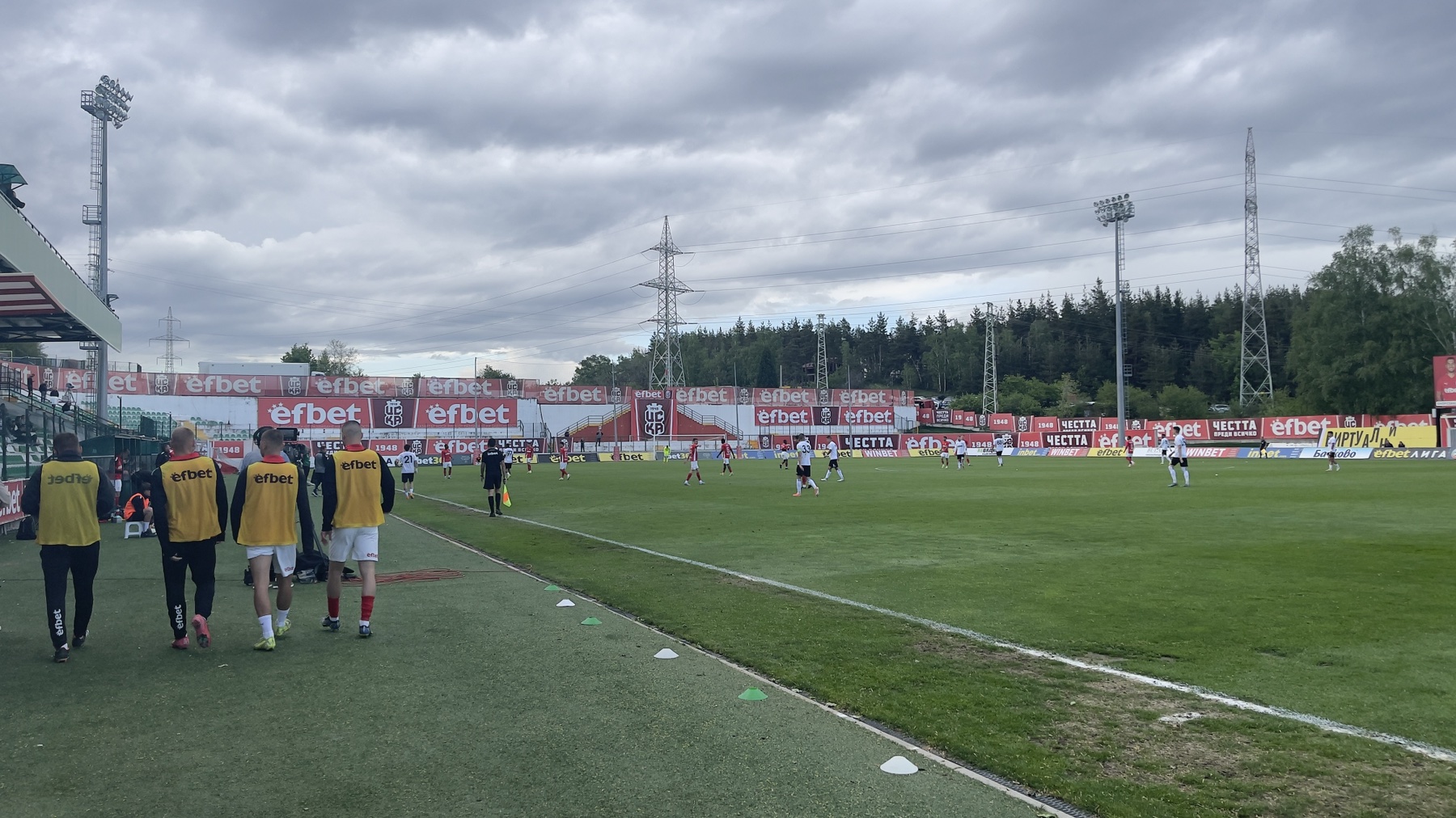 Пожарна Охрана на футболен мач - ЦСКА 1948 - Хебър - 07.05.2025 г.