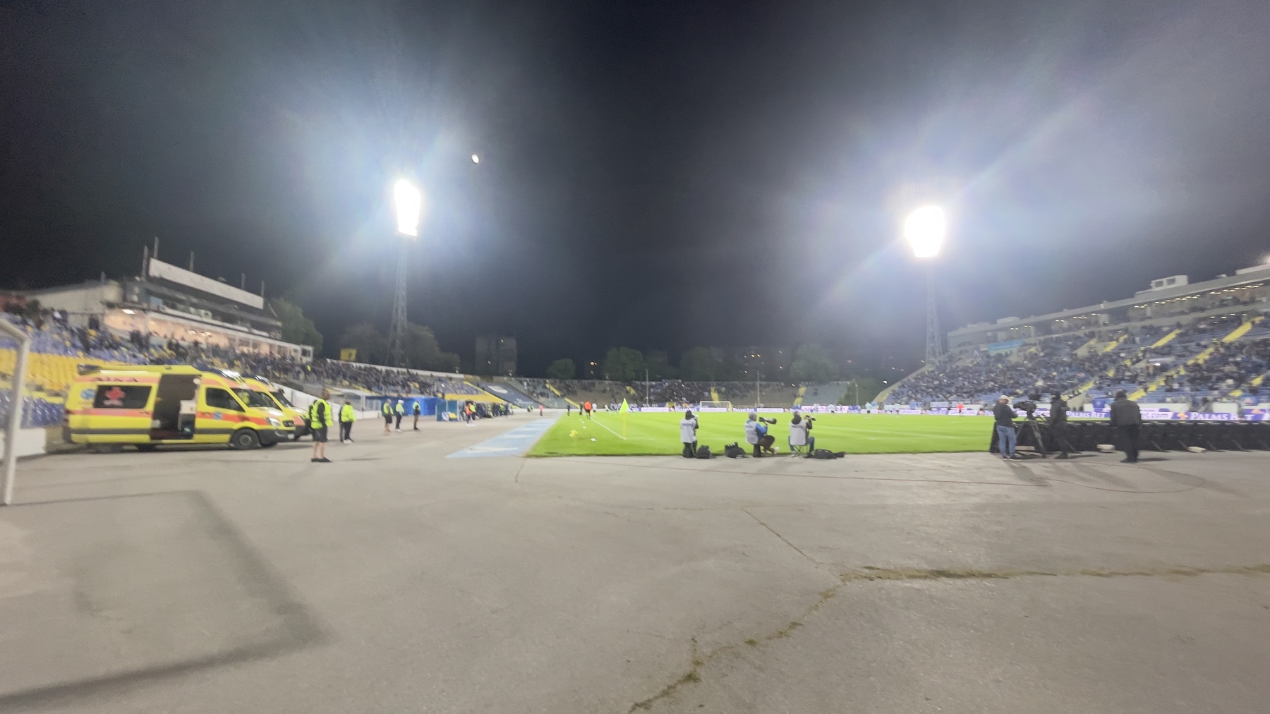 Пожарна охрана на футболен мач - Левски - Черно море - 10.05.2025 г.
