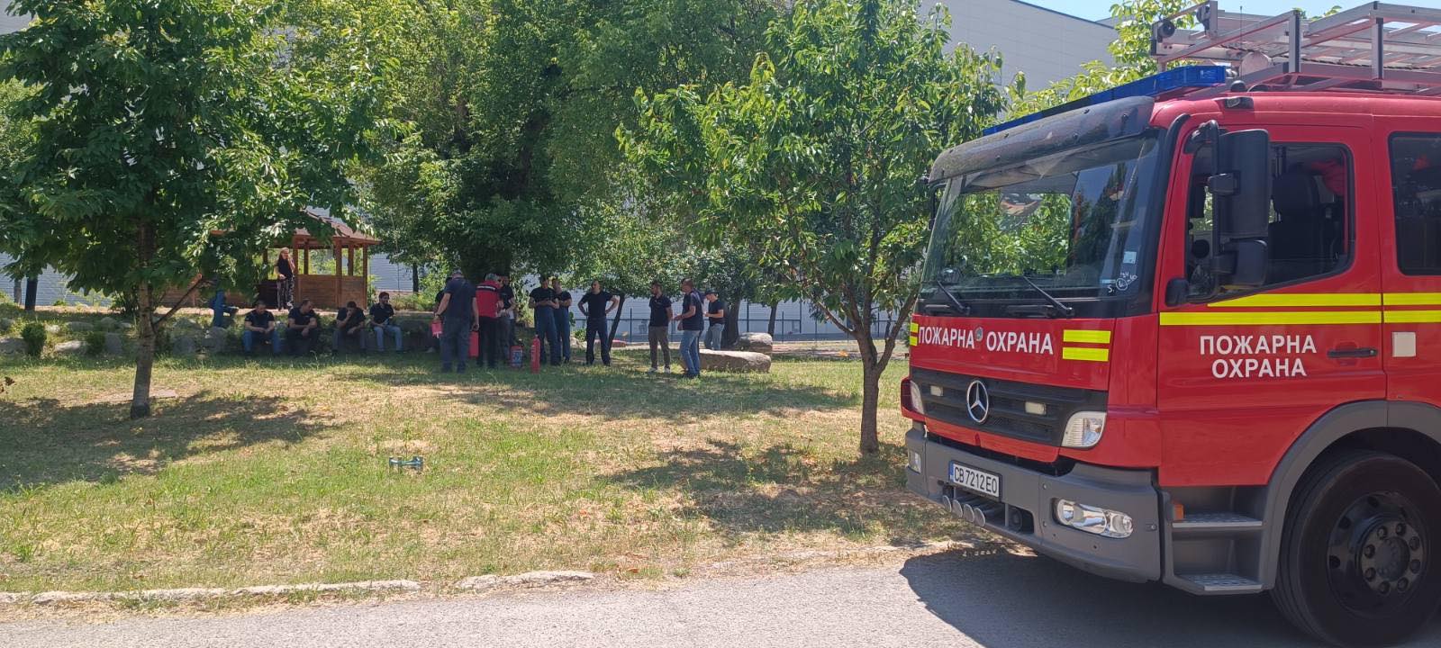 Обучение по Пожарна безопасност и учебна евакуация на фирма 