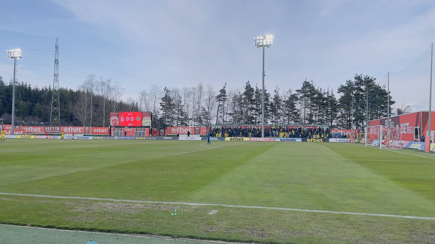 Пожарна охрана на футболен мач - ЦСКА 1948 - Ботев Пловдив - 08.03.2026 г.