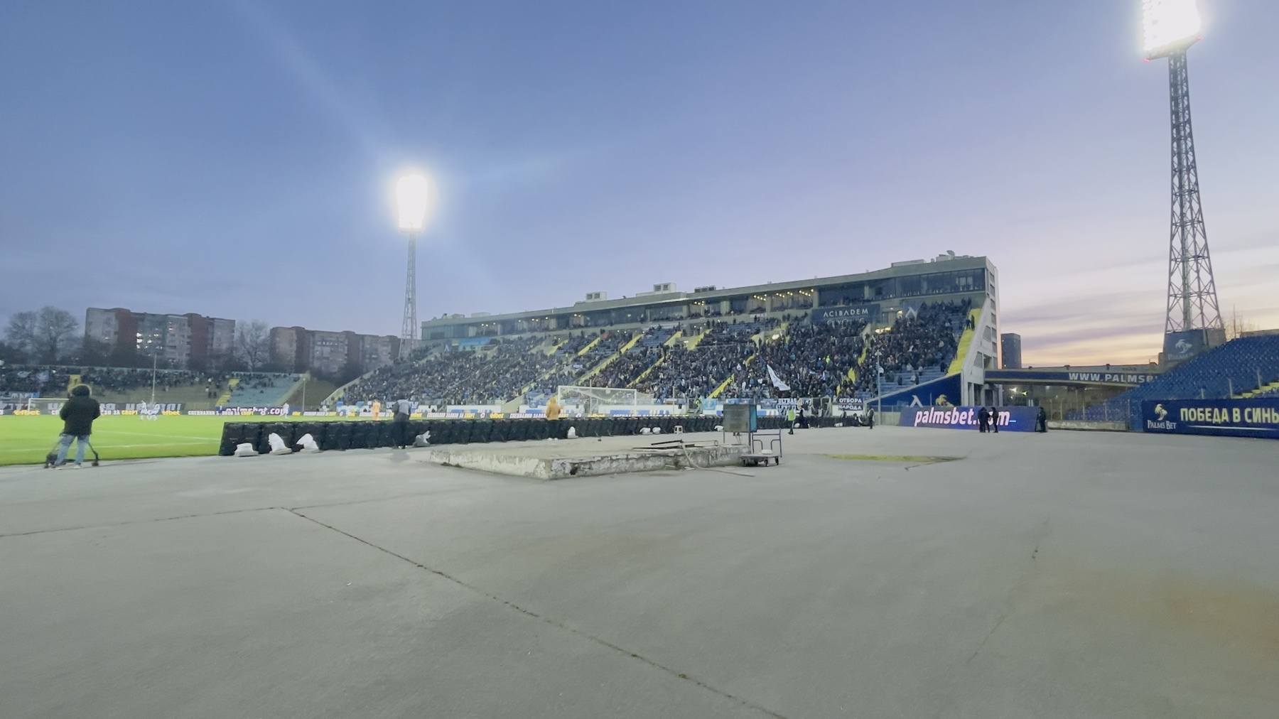 Пожарна охрана на футболен мач - Левски - Локомотив Пловдив - 09.03.2026 г.