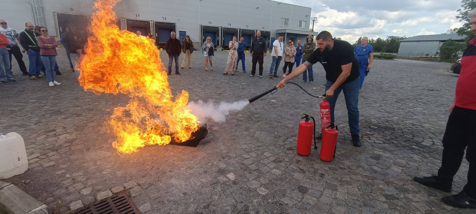 Обучение по пожарна безопасност на фирма 