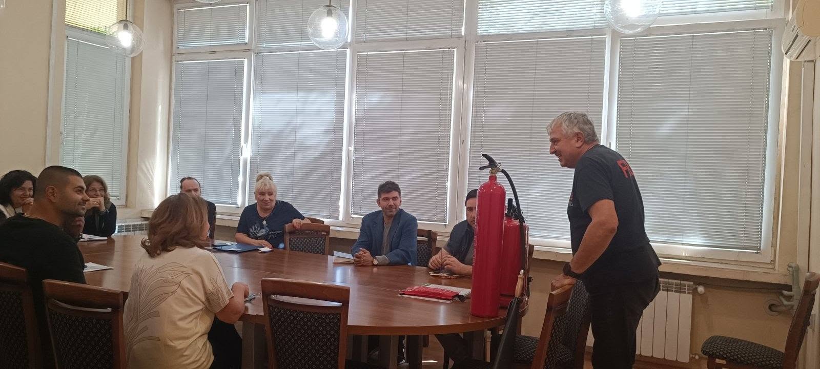 Обучение по пожарна безопасност на Държавна агенция за метрологичен и технически надзор - 28.09.2026г.