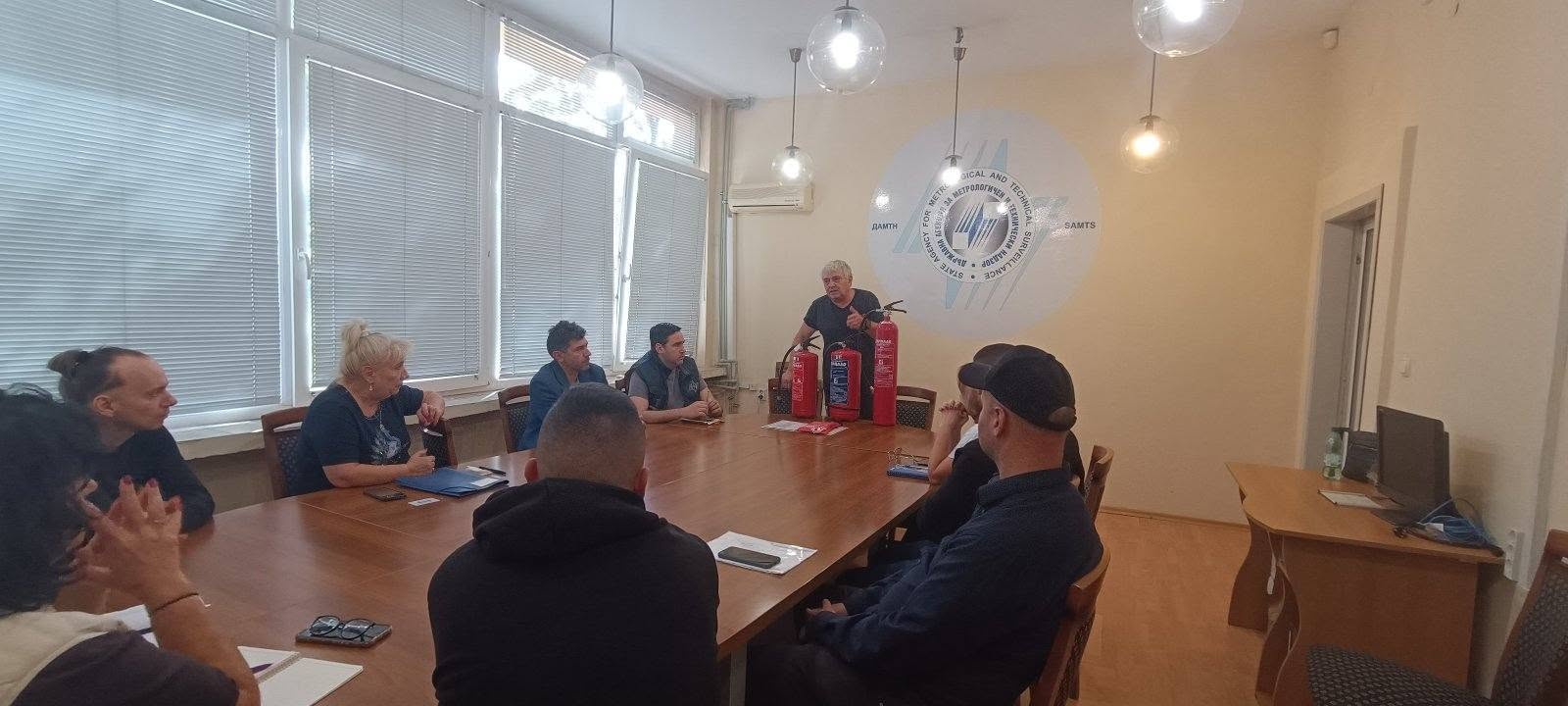 Обучение по пожарна безопасност на Държавна агенция за метрологичен и технически надзор - 28.09.2026г.