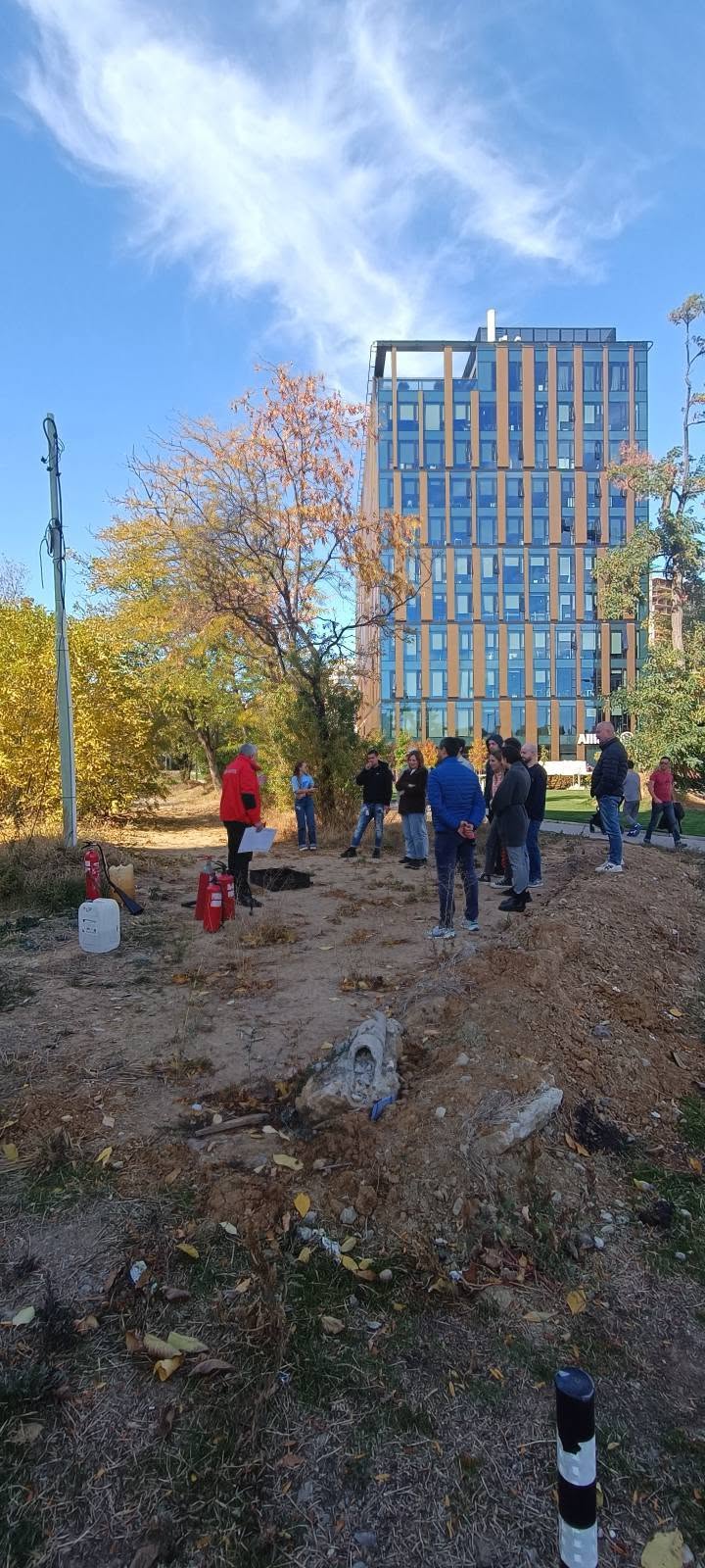 Oбучение по пожарна безопасност на фирма 