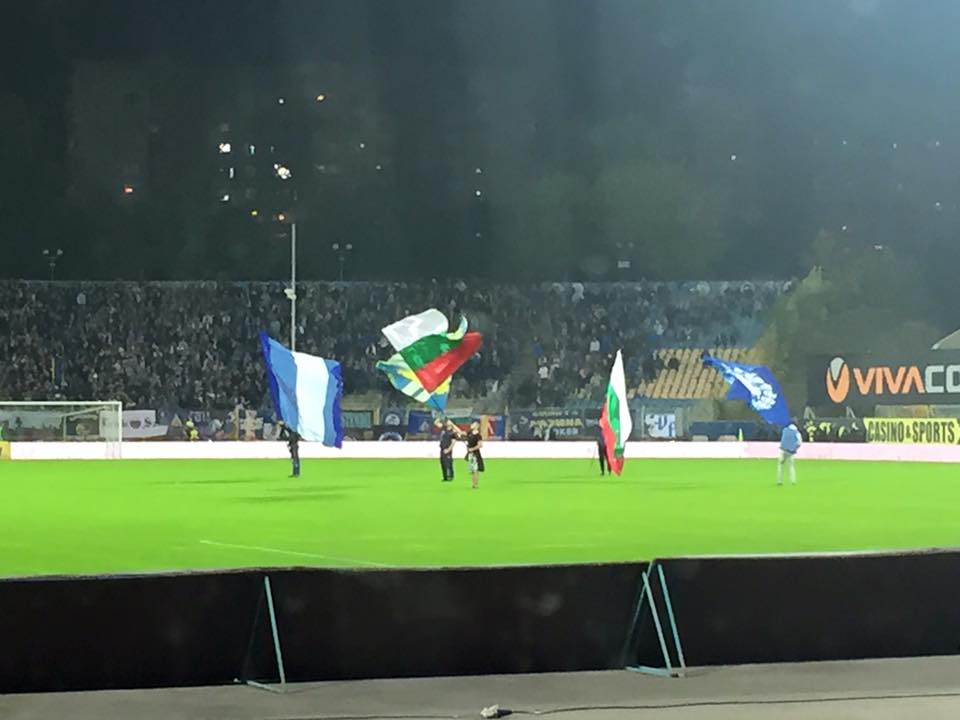 Пожарна охрана на футболен мач - Левски - Лудогорец