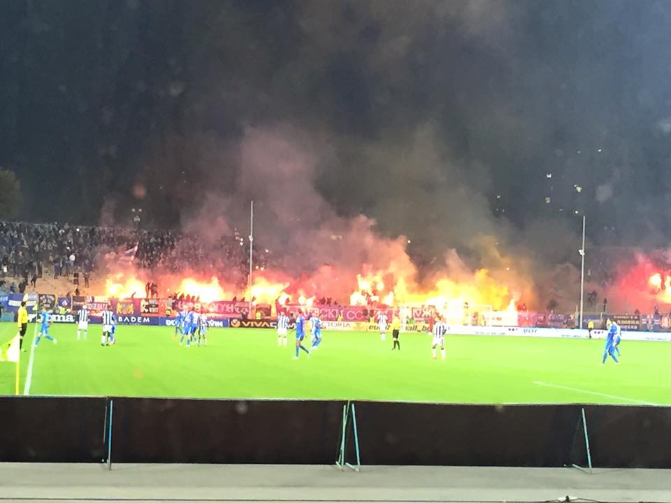Пожарна охрана на футболен мач - Левски - Локомотив Пловдив