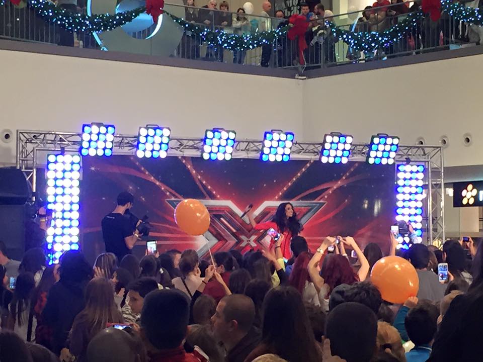 Пожарна Охрана на концерт на X Factor