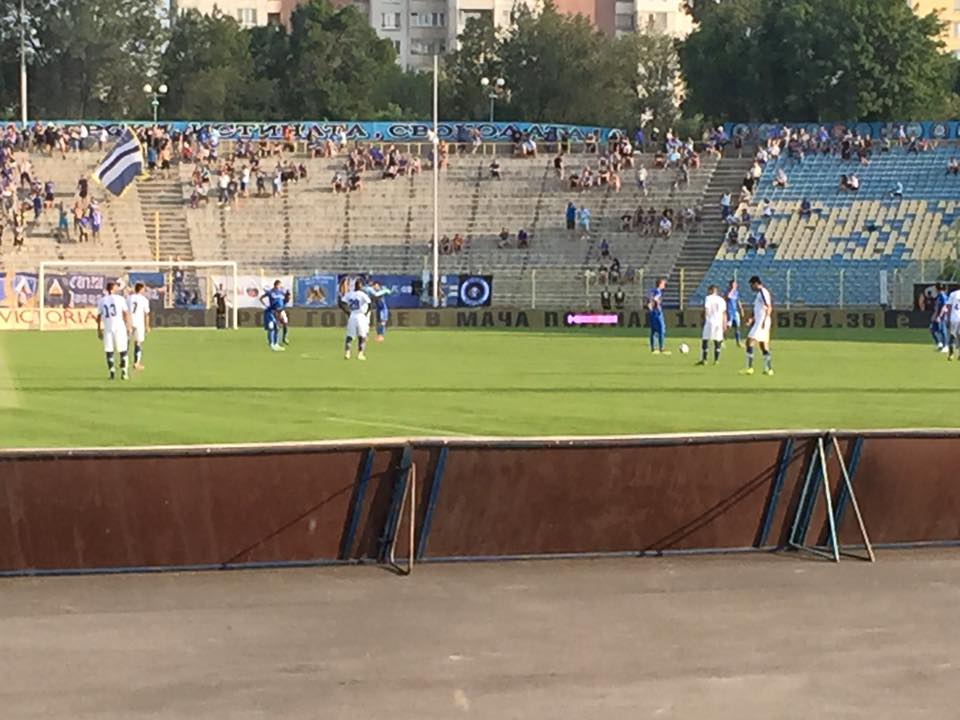 Пожарна охрана на футболен мач - Левски - Монтана-31.07.2016 г.