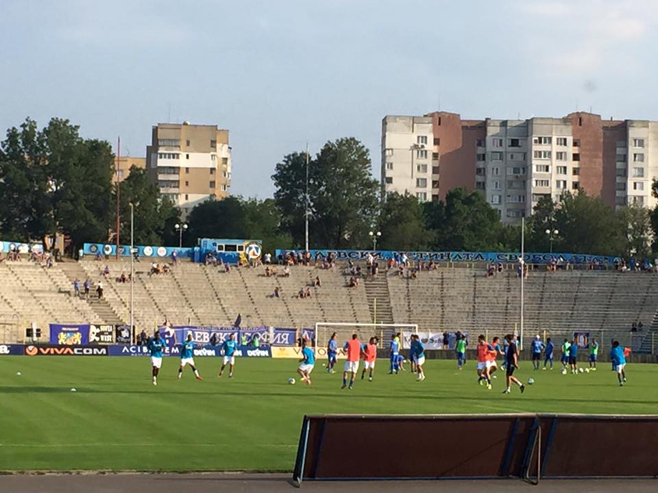 Пожарна охрана на футболен мач - Левски - Монтана-31.07.2016 г.